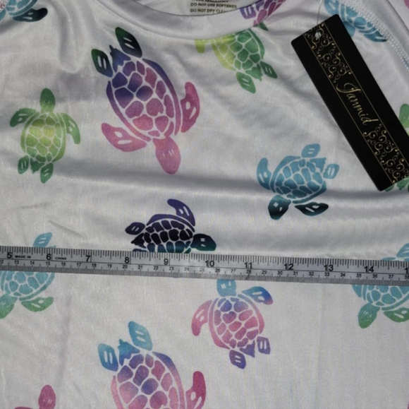 Mens Turtle Design Quick Dry Short Sleeve Size Small NWT - Picture 3 of 6